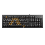 A4Tech KRS-85 USB Multimedia Bangla Keyboard (Bijoy Layout)
