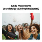 QCY SP7 RGB Portable Bluetooth Speaker 40W Quad Driver High Volume for Partying Multi Connection IPX7 BT 5.4 5200mAh Battery Up to 14 Hours Backup Wireless Bluetooth Speaker - Image 7