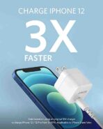 Anker A2149 PowerPort III 20W Cube PD Fast Charging Adapter - White US Plug - Image 4