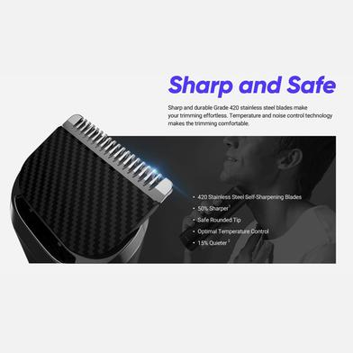 Realme Dizo Trimmer Neo High Precision Trimming 0.5mm to 20mm 40 Length Adjustment USB Type-C Charging Trimmer - Image 2