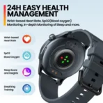Zeblaze Btalk 3 Pro Smart Watch 1.43 inch Amoled Display Slim Design Bluetooth Calling 300+ Watch Faces Sports Modes Health Monitoring Up to 14 Days Battery Life Smartwatch for Men and Women - Image 3