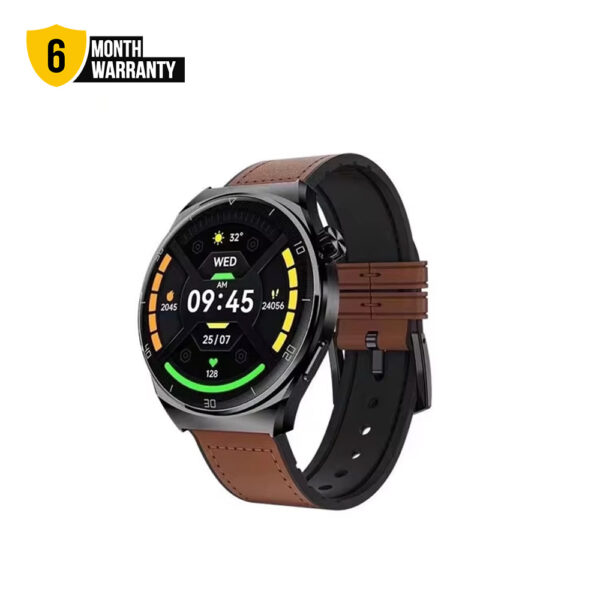 Awei H27 Smart Watch 1.43 inch AMOLED Always on Display IP68 Waterproof Crown Dial 100+ SPorts Modes Up to 14 Days Backup Smartwatch