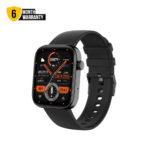 Colmi P71 Smart Watch 1.9" Display Bluetooth Calling Heart Rate Tracking IP68 Waterproof 100+ Sports Mode Smart Watch - Black