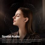 Soundpeats T3 Pro Earbuds 4 Mic 35dB ANC BT 5.4 Low Latency Mode IPX4 Touch Control Up to 24 Hours Batery Life Wireless Earphones - Image 2