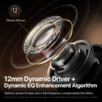 Soundpeats T3 Pro Earbuds 4 Mic 35dB ANC BT 5.4 Low Latency Mode IPX4 Touch Control Up to 24 Hours Batery Life Wireless Earphones - Image 6