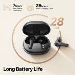 Soundpeats T3 Pro Earbuds 4 Mic 35dB ANC BT 5.4 Low Latency Mode IPX4 Touch Control Up to 24 Hours Batery Life Wireless Earphones - Image 7