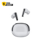 Wiwu Reno T19 Earbuds Up to 30dB ANC Super Bass TWS 40mAh Battery 500mAh Case Capacity Up to 30 Hours Battery Backup Lightweight Wireless Earphones