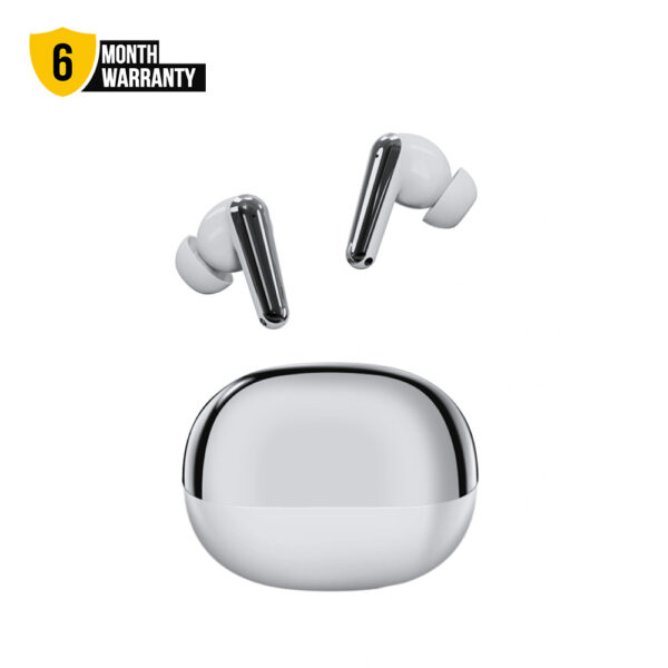 Wiwu Reno T19 Earbuds Up to 30dB ANC Super Bass TWS 40mAh Battery 500mAh Case Capacity Up to 30 Hours Battery Backup Lightweight Wireless Earphones