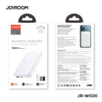 JOYROOM JR-W020 Magnetic Wireless Charging Powerbank 10000mAh 20W PD Output 15W Wireless Output Type-C Input Power Bank - Image 7
