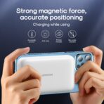JOYROOM JR-W020 Magnetic Wireless Charging Powerbank 10000mAh 20W PD Output 15W Wireless Output Type-C Input Power Bank - Image 2