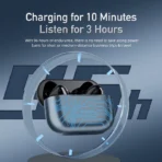 AWEI T29 Pro RGB Gaming TWS Bluetooth Earphones In-ear Touch Control IP67 Waterproof Type-C Quick Charge With Microphone Up to 7 Hours Playtime Wireless Earbuds - Image 2
