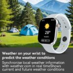 Laxasfit S10 Max Smart Watch Bluetooth Calling 2.29 inch Display 230mAh Battery Up to 5 Days Backup Sports Modes Health Monitoring Smartwatch - Image 4