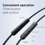 Xiaomi M2413E1 Type-C Wired Earphone 12.4mm Large Driver for Superior Sound Quality Three Button Wire Control IP54 Dust and Water Resistance 13.5g Lightweight 1.2m Cable Length Wired Earphone - Image 4