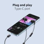 Xiaomi M2413E1 Type-C Wired Earphone 12.4mm Large Driver for Superior Sound Quality Three Button Wire Control IP54 Dust and Water Resistance 13.5g Lightweight 1.2m Cable Length Wired Earphone - Image 7