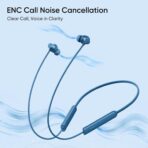 Realme Buds Wireless 5 Lite Neckband Earphones In Ear 12.4 mm Dynamic Bass Boost Driver Up to 35 Hours Playback 45ms Low Latency IP55 Dust & Water Resistance Wireless Bluetooth Earphones - Image 3