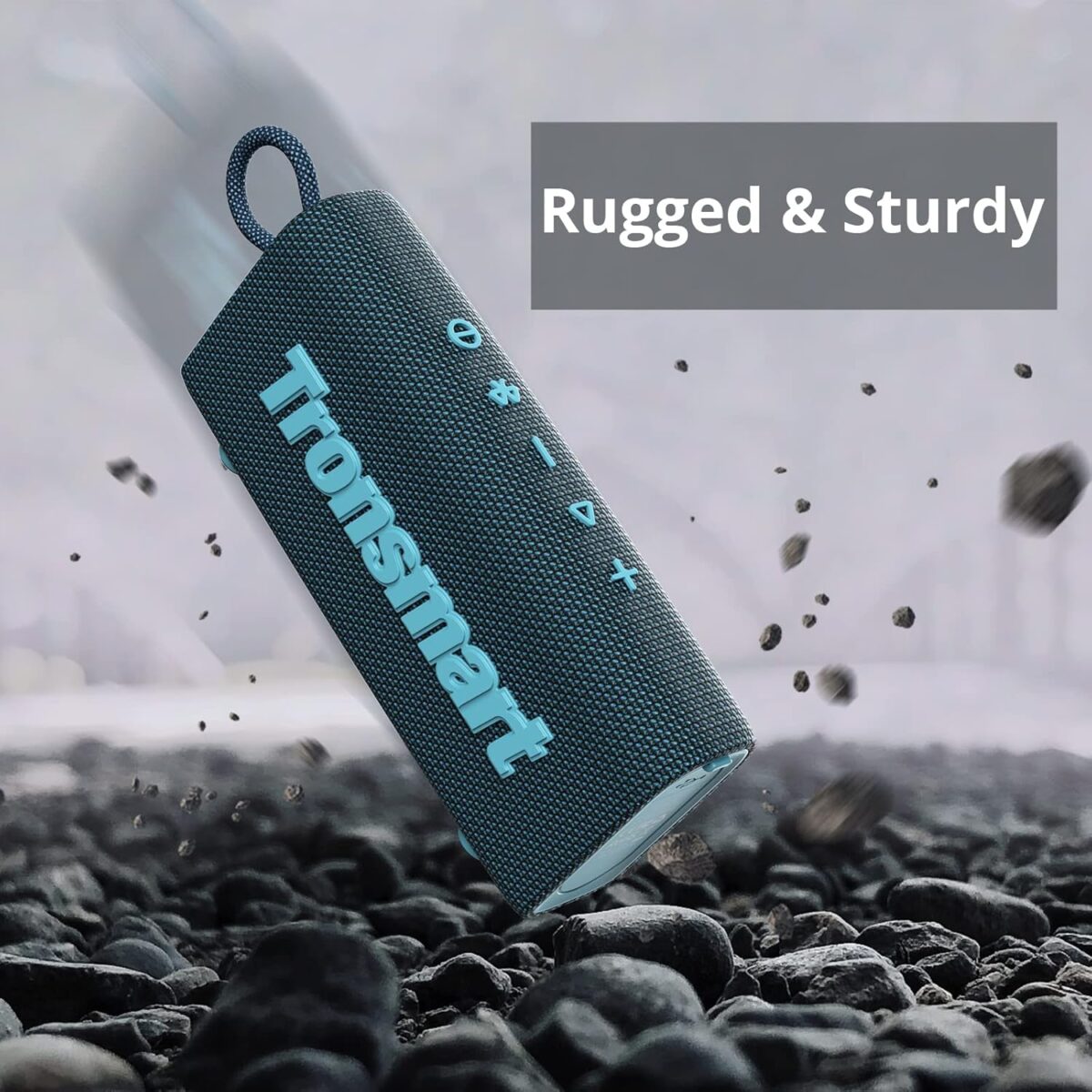 Tronsmart Trip Wireless Speaker 10W BT 5.3 18m Range IPX7 Rating Up to 20 Hours Playtime Built-in Mic Premium Outdoor Bluetooth Speaker - Image 2