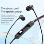 HOCO ES65 Wireless Neckband Earphones BT 5.3 Stable Connection Up to 30 Hours Playtime 30g Lightweight Wireless Earphones - Image 3