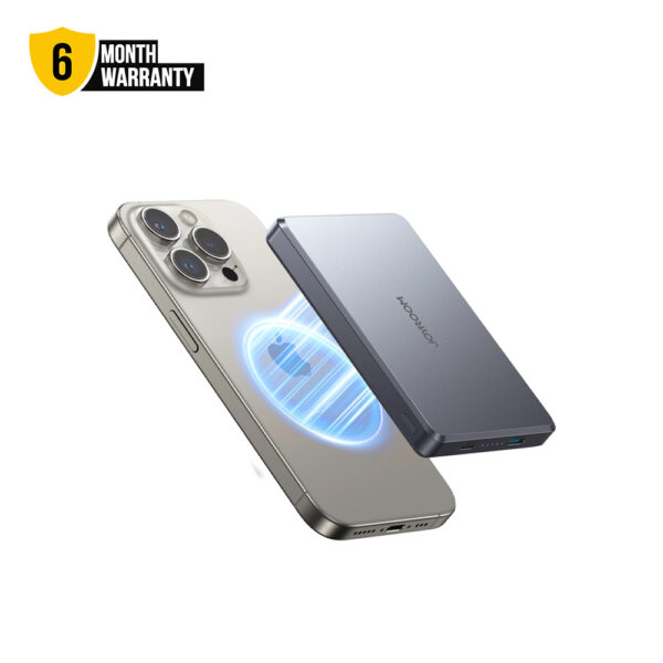 Joyroom JR-PBM08 Pro 10000mAh Wireless Power Bank PD 20W Fast Charging 15W Wireless Charging 2 Input 2 Output Ultra Thin Lightweight Powerbank