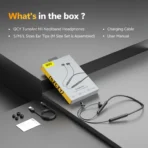 QCY TuneArc N1 In-Ear Neckband Headphones BT 5.4 180mAh Battery Capacity AAC/SBC Up to 30 hours Battery Life USB Type-C Charging Bluetooth Earphones - Image 6