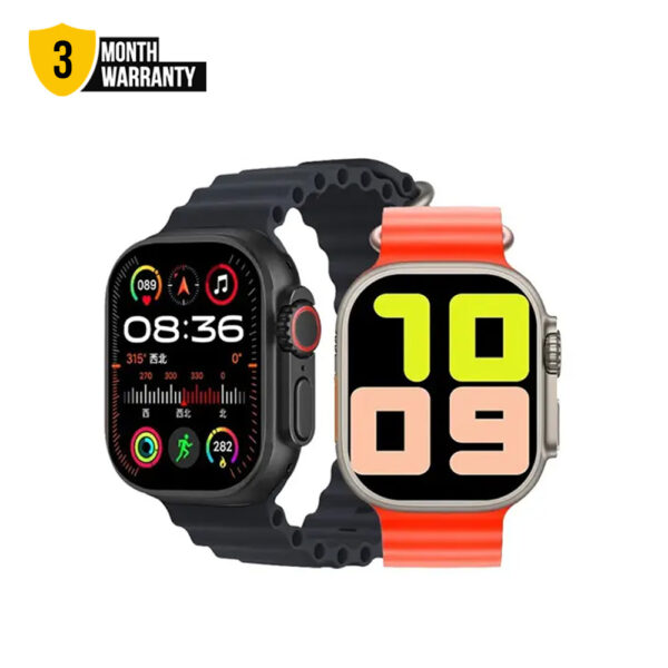 HiWatch T800 Ultra 2 Smart Watch Bluetooth Calling 1.99 inch Display Sports Modes Health Monitoring Wireless Charging Smartwatch