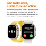 HiWatch T900 Ultra 2 Smart Watch 2.19 inch Large Display Bluetooth Calling Sports Modes Health Monitoring Up to 5 Days Backup Wireless Charging Smartwatch - Image 9