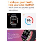 HiWatch T900 Ultra 2 Smart Watch 2.19 inch Large Display Bluetooth Calling Sports Modes Health Monitoring Up to 5 Days Backup Wireless Charging Smartwatch - Image 14