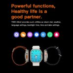 HiWatch T900 Ultra 2 Smart Watch 2.19 inch Large Display Bluetooth Calling Sports Modes Health Monitoring Up to 5 Days Backup Wireless Charging Smartwatch - Image 20