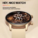 Zeblaze Btalk 3 Plus Smart Watch 1.39 inch HD Curved Display 300+ Watch Faces Bluetooth Calling Health Monitoring Sports Modes 22.7g Lightweight Magnetic Charging Up to 14 Days Backup Smartwatch - Image 2