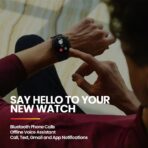 Zeblaze Btalk 3 Plus Smart Watch 1.39 inch HD Curved Display 300+ Watch Faces Bluetooth Calling Health Monitoring Sports Modes 22.7g Lightweight Magnetic Charging Up to 14 Days Backup Smartwatch - Image 4