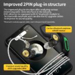 KZ EDX Ultra Wired Earphones 3.5mm Connector 10mm Dual Magnetic Dynamic Driver Stereo Sound Powerfull Bass 1.2m Cable Length Wired Earphone - Image 3