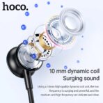 Hoco ES62 Wireless Neckband Earphone 10mm Driver BT 5.3 Magnetic Buds Support TF Card Up to 120 Hours Playtime Type C Charging Wireless Bluetooth Earphones - Image 5