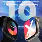 Laxasfit S10 Max Smart Watch Bluetooth Calling 2.29 inch Display 230mAh Battery Up to 5 Days Backup Sports Modes Health Monitoring Smartwatch - Image 2