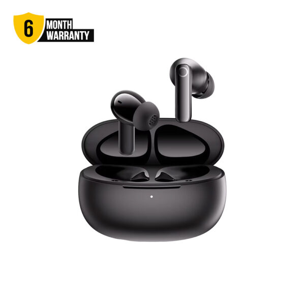 Haylou HQ5 Wireless Earbuds 4 Mic BT 6.0 Latest Chip ENC 28dB Adaptive ANC 10mm Dynamic Driver Ultra Low Latency Gaming Mode  Up to 22 Hours Playback Lightweight and Comfortable Wireless Bluetooth Earphones