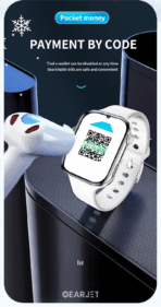 Hello Z7S Android Smart Watch 16GB 256GB Google Playstore 5G Band Voice and Front Camera Video Calling 1.69 inch HD Touch Screen Face ID Unlock Remote Control Android iOS Compatible App Smartwatch for Men and Women - Image 6