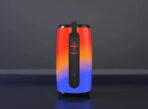 Hoco HC18 Wireless Speaker Jumper Colorful Luminous Lightning 10 W IPX6 Waterproof SD/TF Card Supported AUX Connection Large 2400mAh Battery Wireless Bluetooth Speaker - Image 4