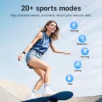 Hoco Y27 Smart Watch 1.95 inch Display Bluetooth Calling IPX4 Sports Modes Health Monitoring Up to 7 Days Backup Smartwatch for Men and Women - Image 4