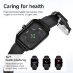 Hoco Y27 Smart Watch 1.95 inch Display Bluetooth Calling IPX4 Sports Modes Health Monitoring Up to 7 Days Backup Smartwatch for Men and Women - Image 5