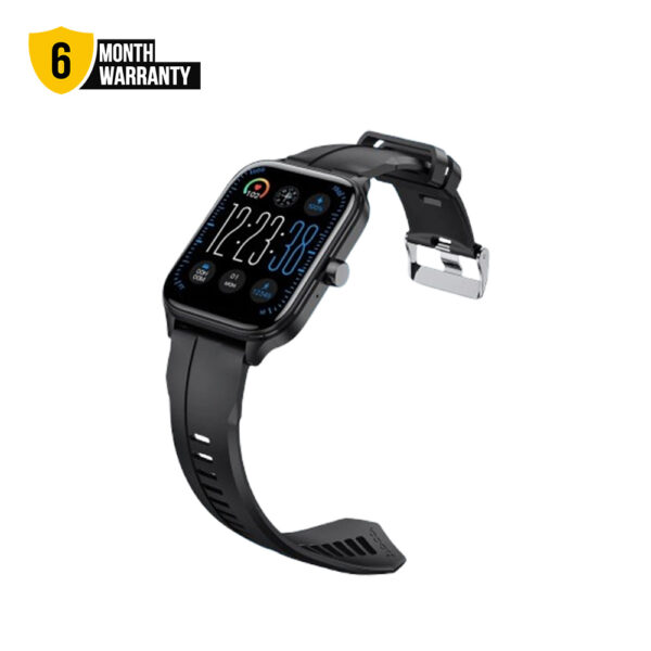 Hoco Y27 Smart Watch 1.95 inch Display Bluetooth Calling IPX4 Sports Modes Health Monitoring Up to 7 Days Backup Smartwatch for Men and Women