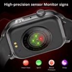 Colmi P78 Smart Watch 1.95 inch AMOLED Always On Display 200+ Watch Faces 100+ Sports Mode Bluetooth Calling UP67 Waterproof Up to 7 Days Backup Ultra Thin Lightweight Smartwatch - Image 4