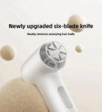 Xiaomi Mijia Lint Remover 2 5-Blade Strong Suction USB Rechargeable Fluff Pellet Removers Up to 90 Minutes Backup - Image 2