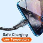 Mcdodo CA227 USB to Type-C Cable Fast Charging Data Cable PD 3A Max Output Up to 480Mbps Transfer Speed Strong Braided USB to Type C Cable - Image 5