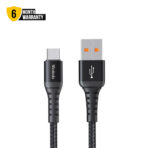 Mcdodo CA227 USB to Type-C Cable Fast Charging Data Cable PD 3A Max Output Up to 480Mbps Transfer Speed Strong Braided USB to Type C Cable