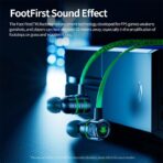Plextone G20 Mark IV Gaming Wired Earphones 10mm Driver Both Type-C and 3.5mm Connector Footstep Priority 3 Sound Effect Technology Gaming Earphone - Image 4