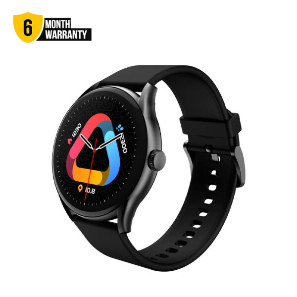 QCY GT2 Smart Watch 1.43 inch AMOLED 60Hz Display Bluetooth Calling Health Monitoring 100+ Sports Modes Up to 15 Days Backup Smartwatch