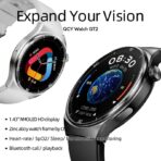 QCY GT2 Smart Watch 1.43 inch AMOLED 60Hz Display Bluetooth Calling Health Monitoring 100+ Sports Modes Up to 15 Days Backup Smartwatch - Image 4