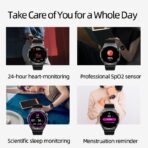 QCY GT2 Smart Watch 1.43 inch AMOLED 60Hz Display Bluetooth Calling Health Monitoring 100+ Sports Modes Up to 15 Days Backup Smartwatch - Image 7