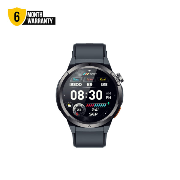 QCY Active GX Smart Watch Bluetooth Calling AMOLED Always On Display IP68 Waterproof 127 Sports Mode Health Monitoring Up to 7 Days Backup Smart Watch