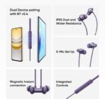 Realme Buds Wireless 5 ANC Neckband Earphones 50dB Hybrid Noise Cancellation 13.6mm Dynamic Drivers SBC AAC 45ms Low Latency IP55 Fast Charging Up to 38 Hours Backup Wireless Earphones for Men and Women - Image 7