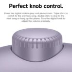 Hoco W65 Wireless Bluetooth Headphones BT v5.4 40mm Speaker Breathable Fabric Headband Knob Control Up to 45 Hours Playback USB C Charging Headphone - Image 7