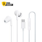 Xiaomi M2413E1 Type-C Wired Earphone 12.4mm Large Driver for Superior Sound Quality Three Button Wire Control IP54 Dust and Water Resistance 13.5g Lightweight 1.2m Cable Length Wired Earphone